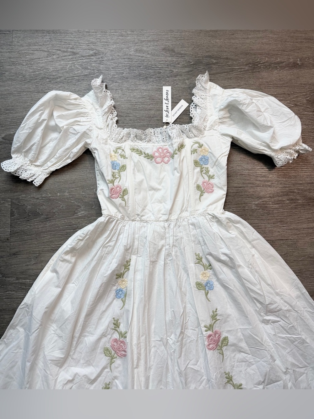 RARE For Love and Lemons Erin Midi Dress NWT 🌸 - Picture 7 of 12
